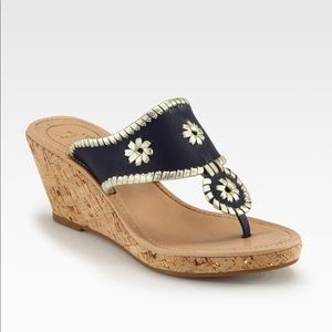 Jack Rogers Marabella wedges 8.5